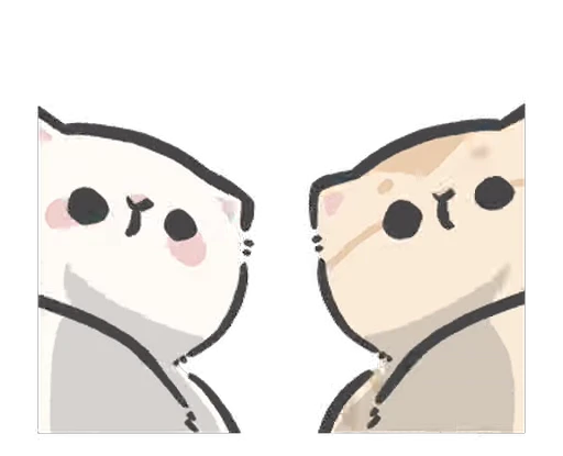 🐱 Стикер «cute cat babies» для Telegram