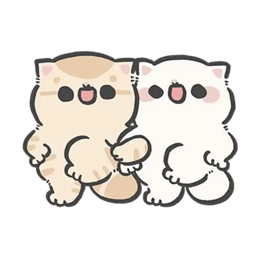 😊 Стикер «cute cat babies» для Telegram
