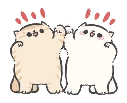 🐱 Стикер «cute cat babies» для Telegram