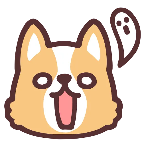 Стикер 28 Corgi Hd Emoji