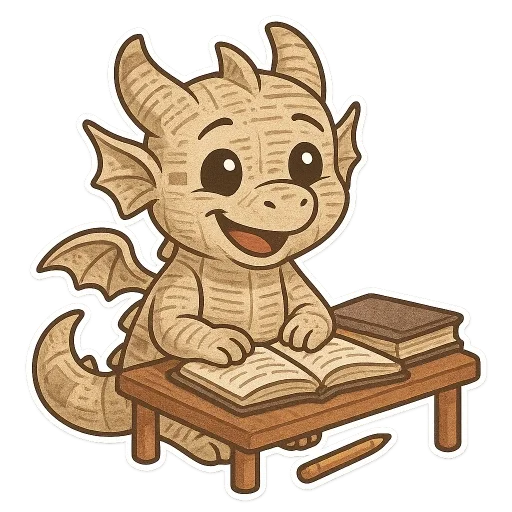 📖 Стикер «fluffy fire wings» для Telegram