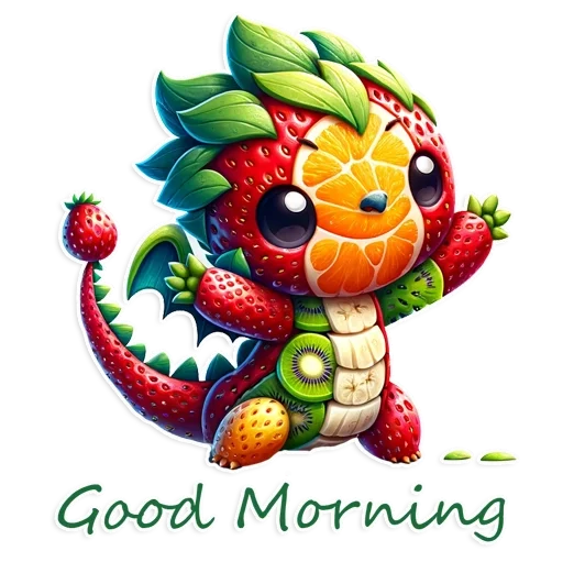 🌄 Стикер «fluffy fire wings» для Telegram
