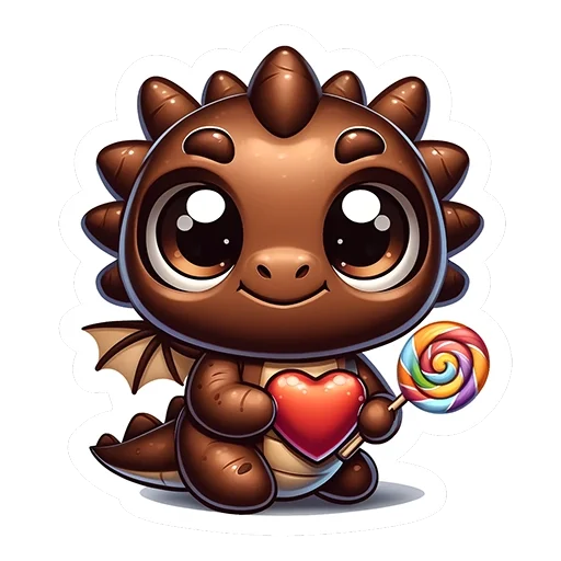 ❤️ Стикер «fluffy fire wings» для Telegram