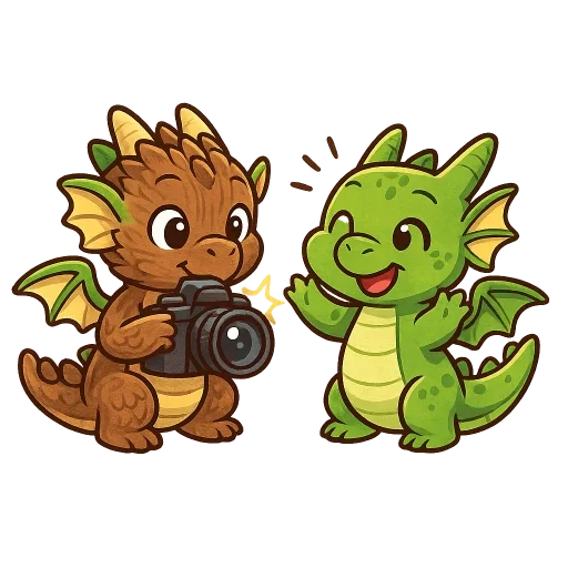 📸 Стикер «fluffy fire wings» для Telegram