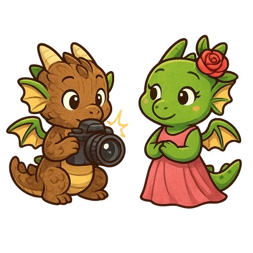 📸 Стикер «fluffy fire wings» для Telegram
