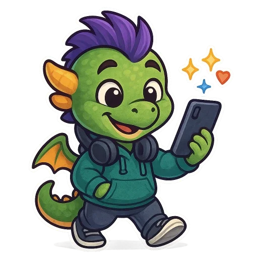 📱 Стикер «fluffy fire wings» для Telegram