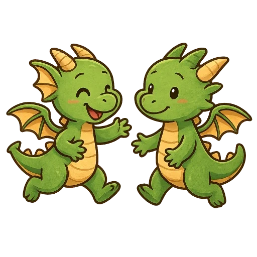 💚 Стикер «fluffy fire wings» для Telegram