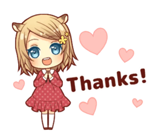 Стикерпак Fluffy Hamster Girl для Telegram