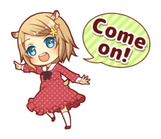 😀 Стикер «Fluffy Hamster Girl» для Telegram