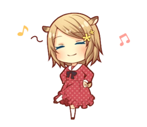 ☺️ Стикер «Fluffy Hamster Girl» для Telegram