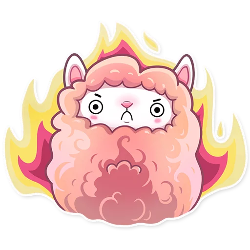 😡 Стикер «Lamalicious» для Telegram