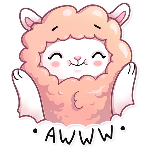 ☺️ Стикер «Lamalicious» для Telegram