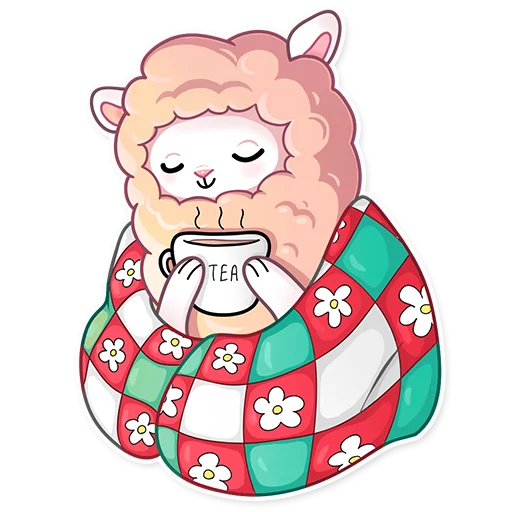 😌 Стикер «Lamalicious» для Telegram