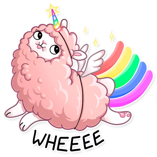 🦄 Стикер «Lamalicious» для Telegram