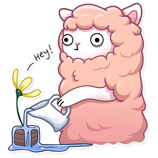 😐 Стикер «Lamalicious» для Telegram