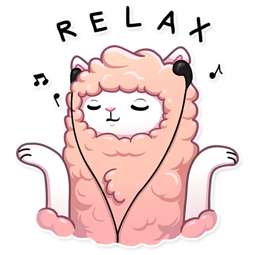 💆 Стикер «Lamalicious» для Telegram