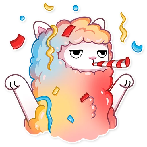 🎉 Стикер «Lamalicious» для Telegram
