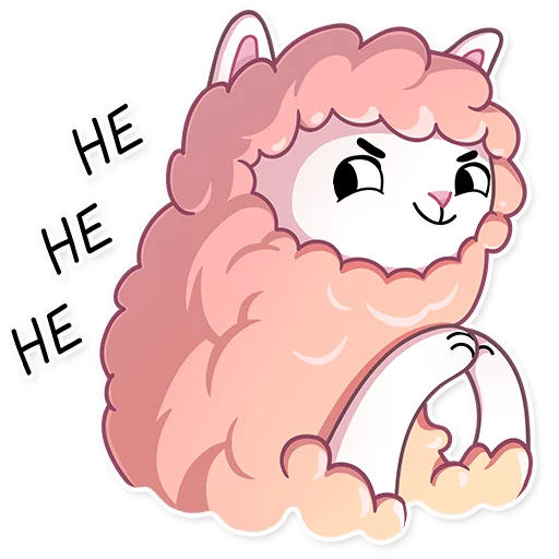 😈 Стикер «Lamalicious» для Telegram