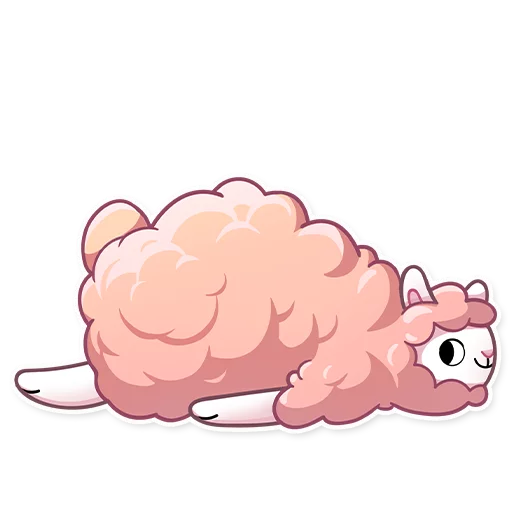 👻 Стикер «Lamalicious» для Telegram
