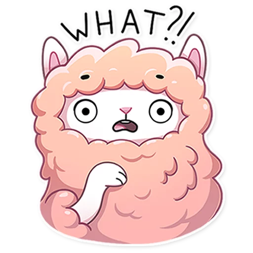 😨 Стикер «Lamalicious» для Telegram