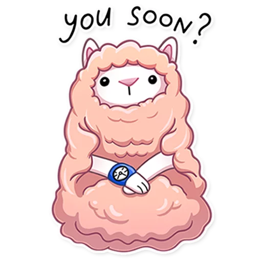 ⌚ Стикер «Lamalicious» для Telegram
