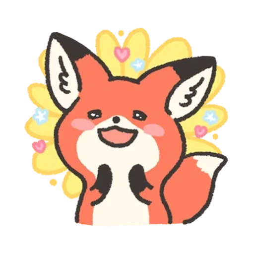 🥵 Стикер «Fluffy Red Foxy» для Telegram