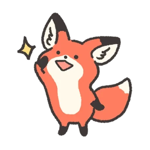 🤗 Стикер «Fluffy Red Foxy» для Telegram