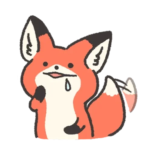 🤤 Стикер «Fluffy Red Foxy» для Telegram