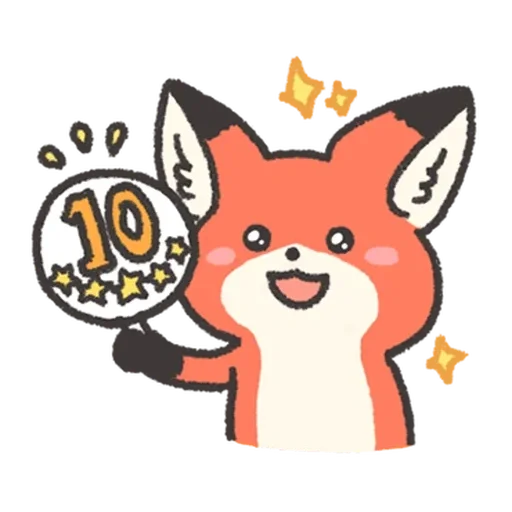 🤩 Стикер «Fluffy Red Foxy» для Telegram