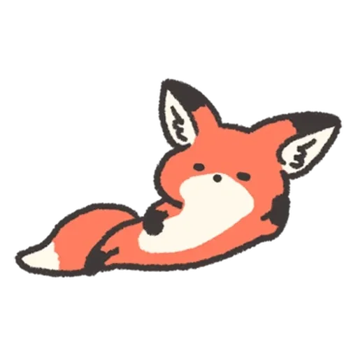 😁 Стикер «Fluffy Red Foxy» для Telegram