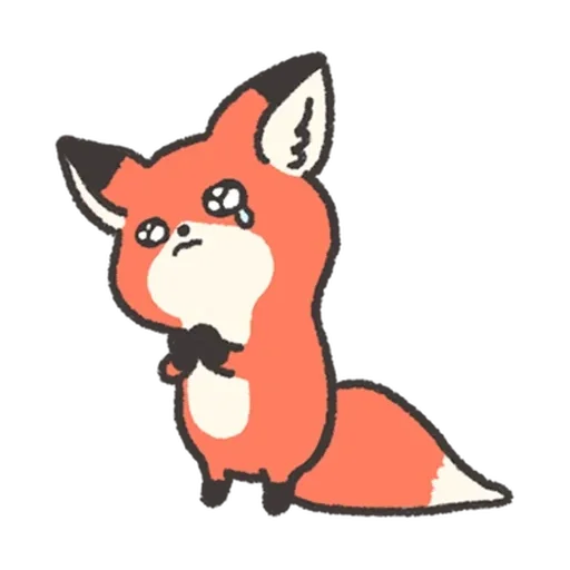 🥺 Стикер «Fluffy Red Foxy» для Telegram