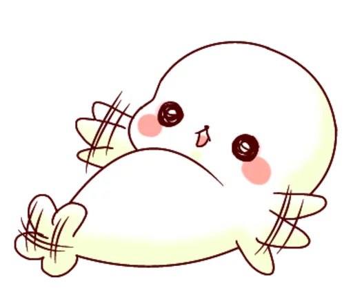 🙃 Стикер «Fluffy Seal» для Telegram