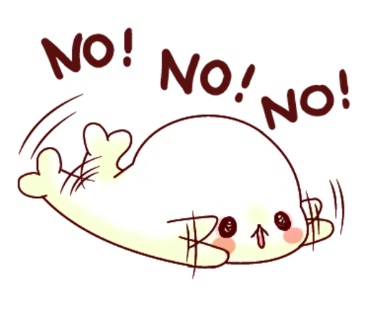 ❌ Стикер «Fluffy Seal» для Telegram