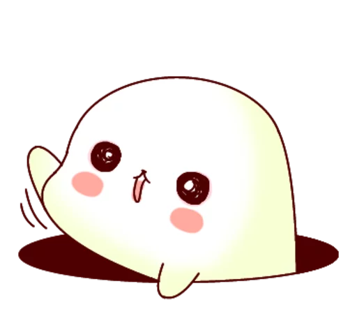 👋 Стикер «Fluffy Seal» для Telegram
