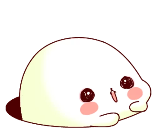 😮 Стикер «Fluffy Seal» для Telegram