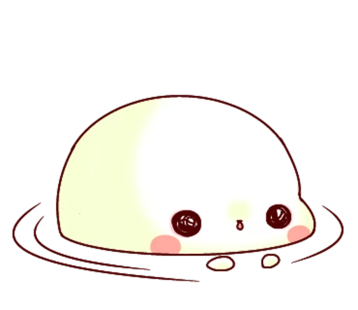😶 Стикер «Fluffy Seal» для Telegram