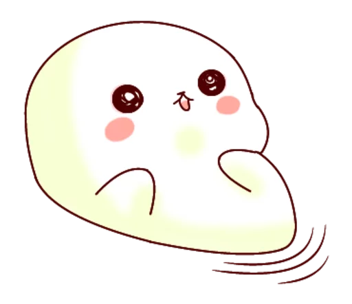 😌 Стикер «Fluffy Seal» для Telegram