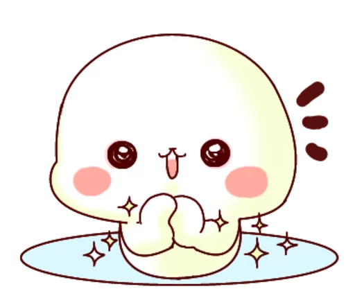 🙏 Стикер «Fluffy Seal» для Telegram