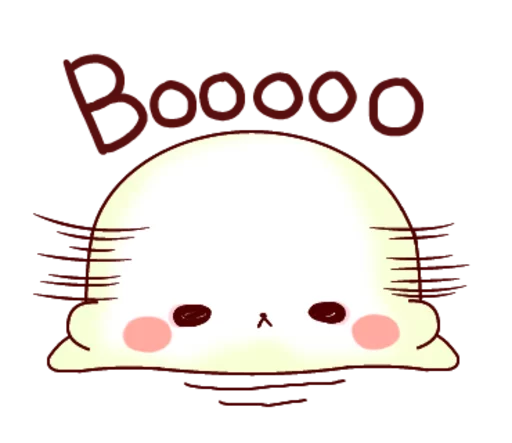 😑 Стикер «Fluffy Seal» для Telegram