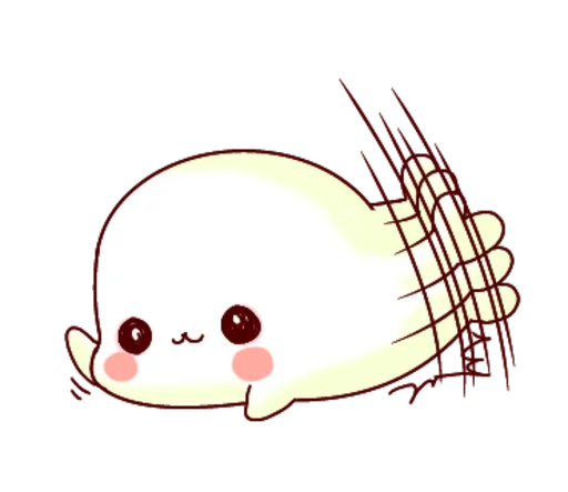 😐 Стикер «Fluffy Seal» для Telegram