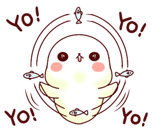 🐟 Стикер «Fluffy Seal» для Telegram
