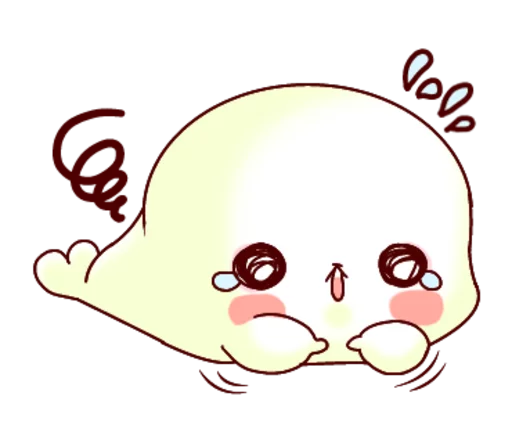 😞 Стикер «Fluffy Seal» для Telegram