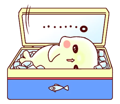 😶 Стикер «Fluffy Seal» для Telegram