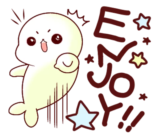 😉 Стикер «Fluffy Seal» для Telegram