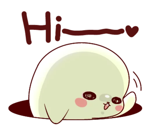 ✋ Стикер «Fluffy Seal» для Telegram