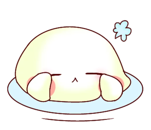 😑 Стикер «Fluffy Seal» для Telegram