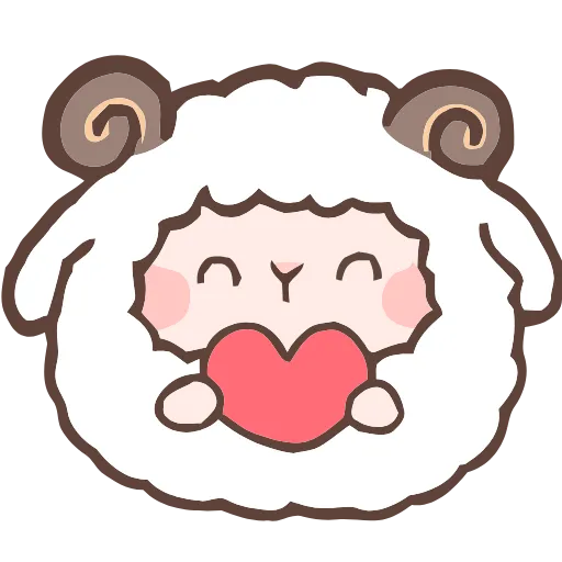 Стикерпак Fluffy Sheep для Telegram