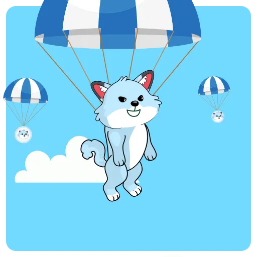 🪂 Стикер «Fluffys HQ» для Telegram
