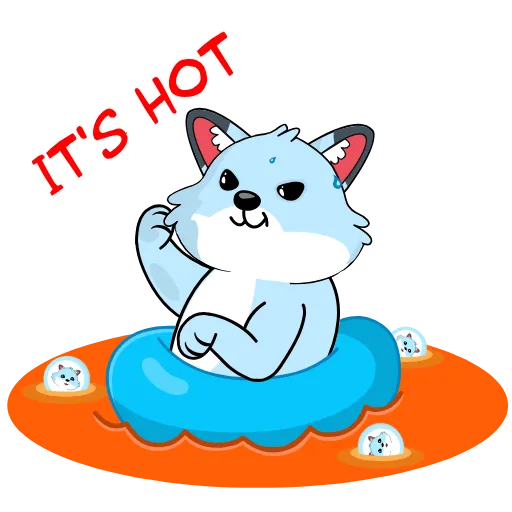 🥵 Стикер «Fluffys HQ» для Telegram