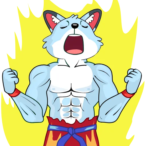 😡 Стикер «Fluffys HQ» для Telegram